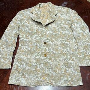 Men's Paisley Patterned Jacket